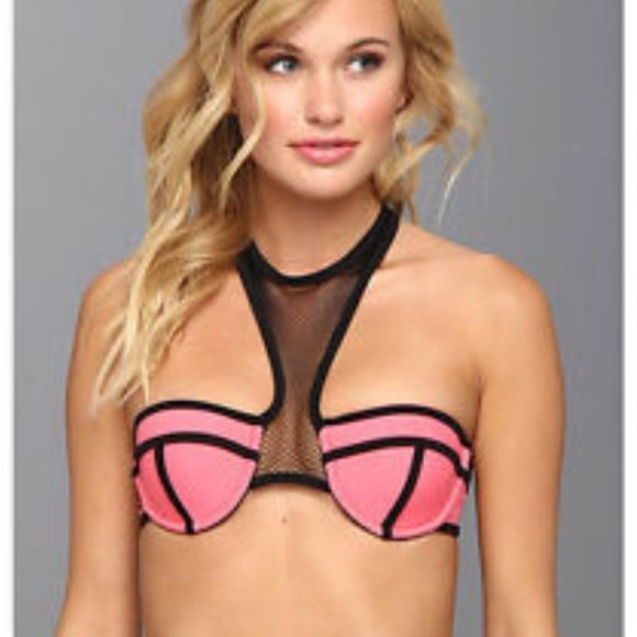 Beach Riot Padded Choker Bikini Top nwot - Picture 1 of 8